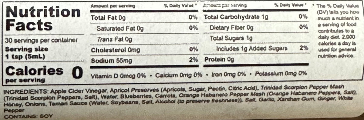 Heartbreaking Dawns Cauterizer Trinidad Scorpion Hot Sauce