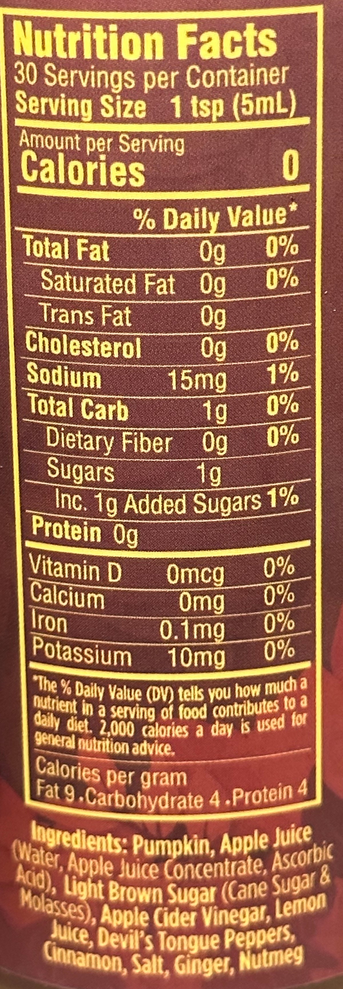 Born to Hula Harvest Pumpkin Hot Sauce