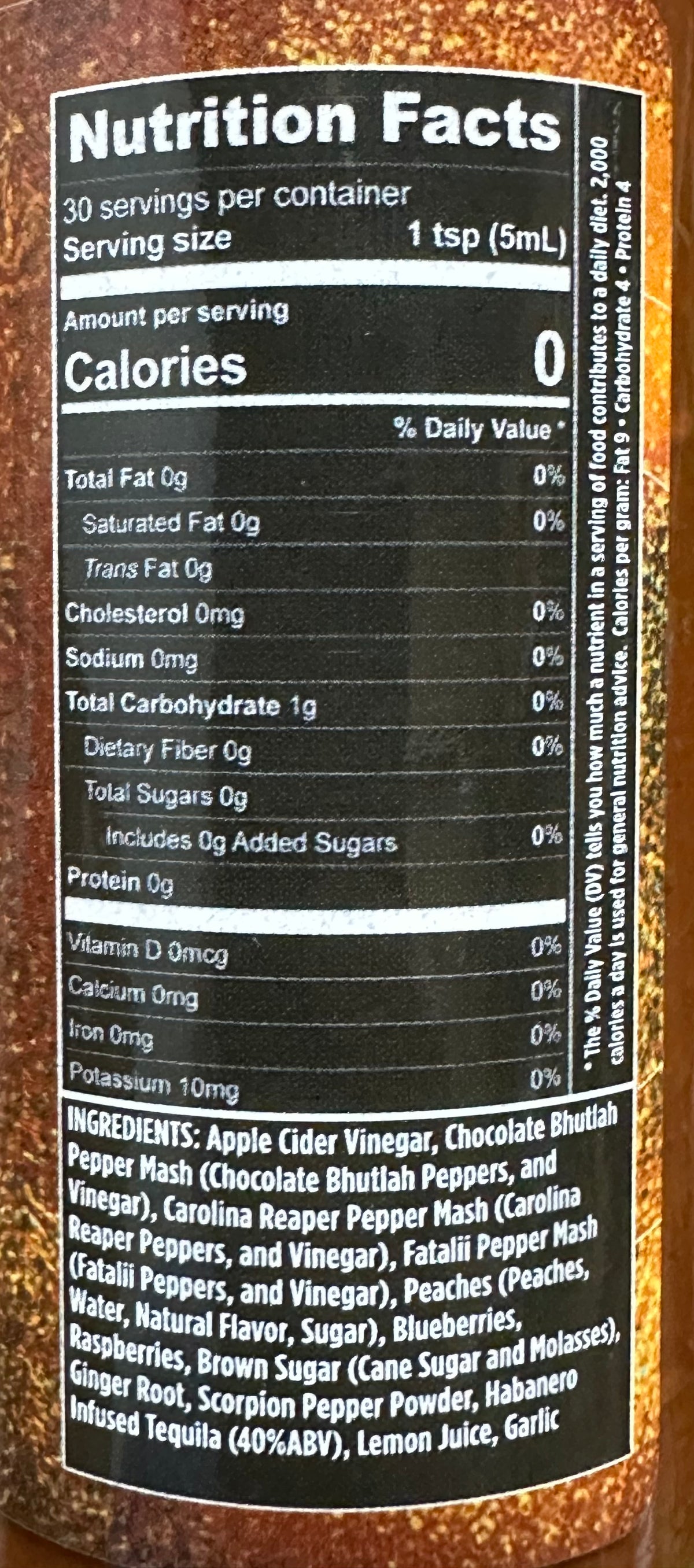 High River Sauces Thunder Juice Hot Sauce (No Sodium)