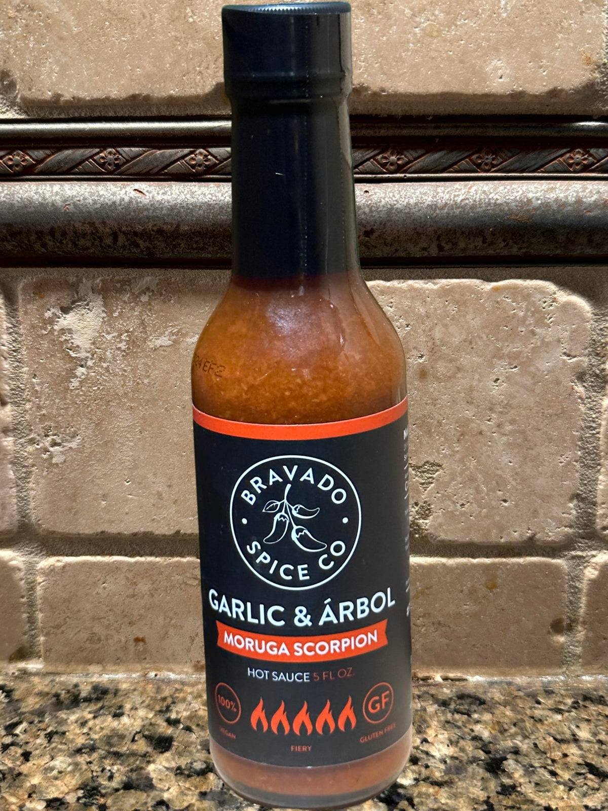 Bravado Spice Garlic &amp; Arbol Moruga Scorpion Hot Sauce