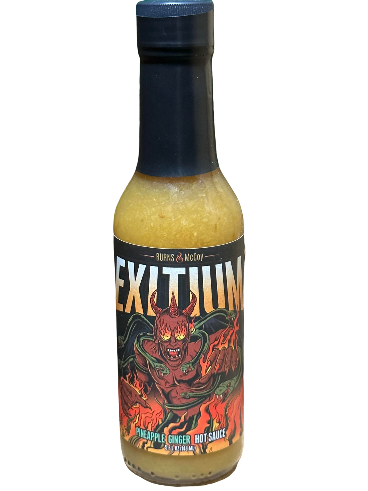 Burns &amp; McCoy Exitium Pineapple Ginger Hot Sauce