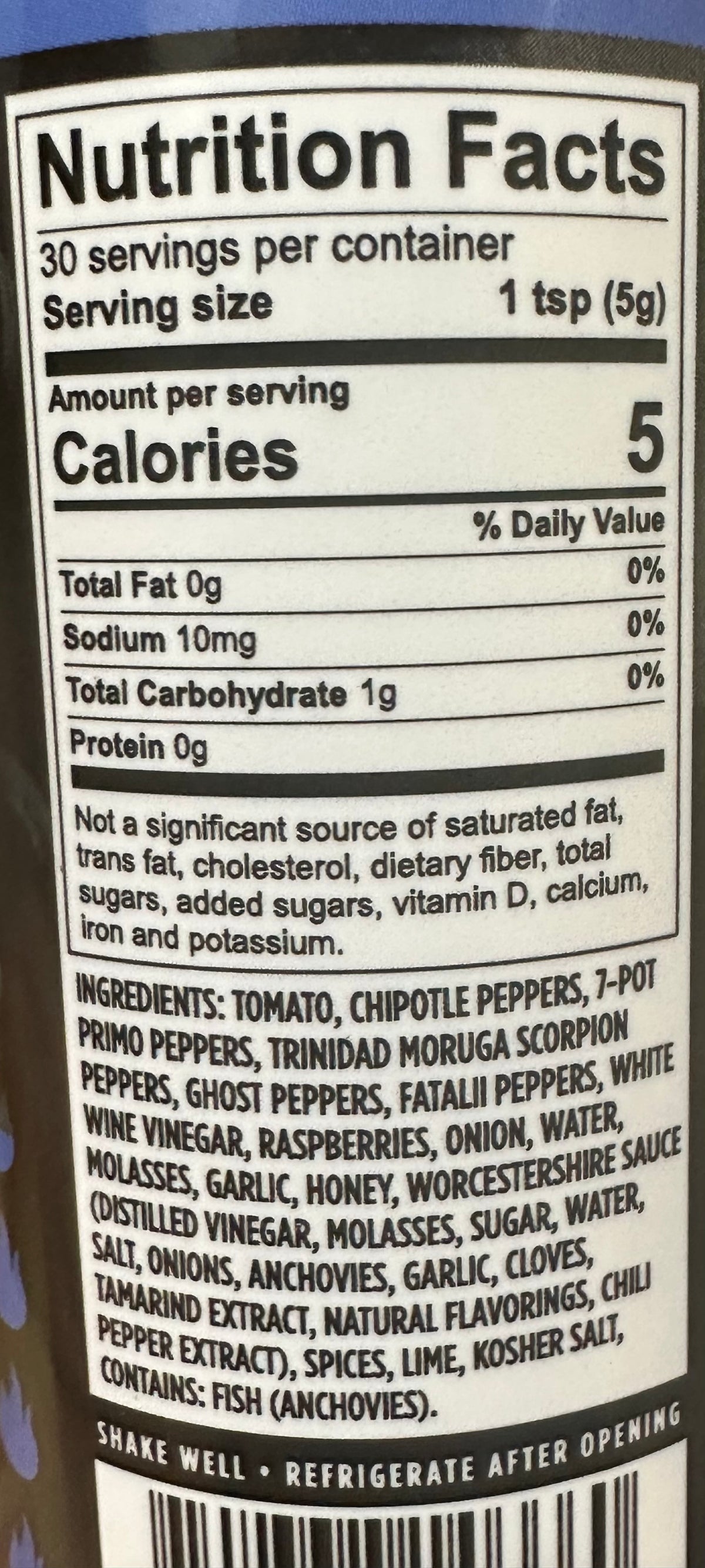 Pallotta Hot Chili Moon Hot Sauce