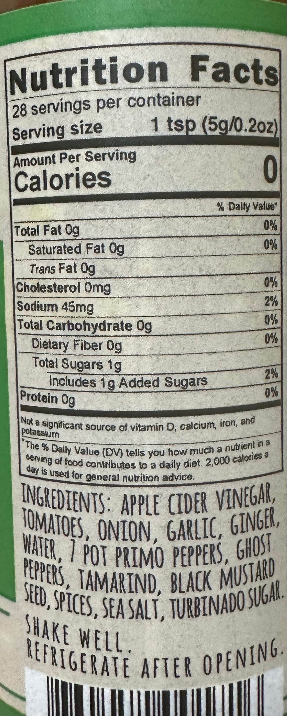 Clark + Hopkins Assam Hot Sauce