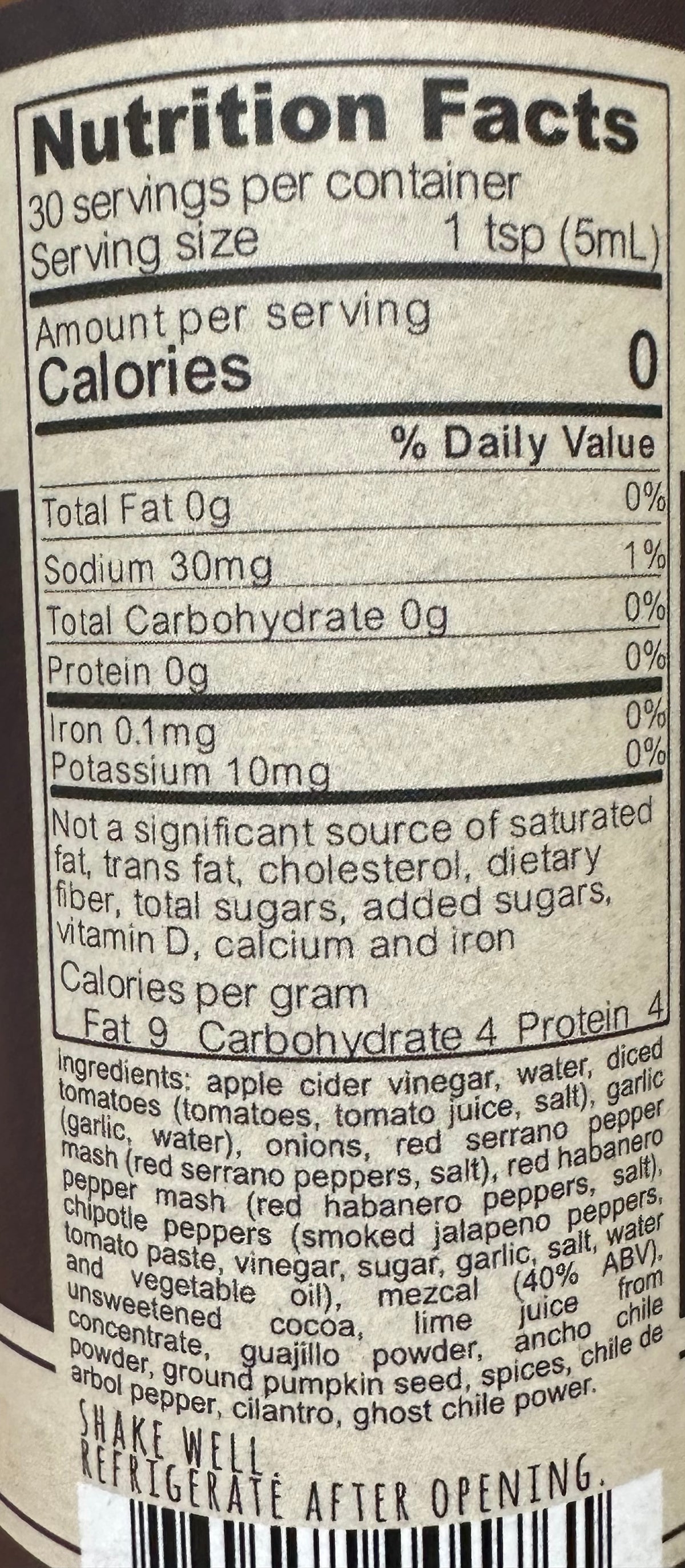 Clark + Hopkins Oaxaca Hot Sauce