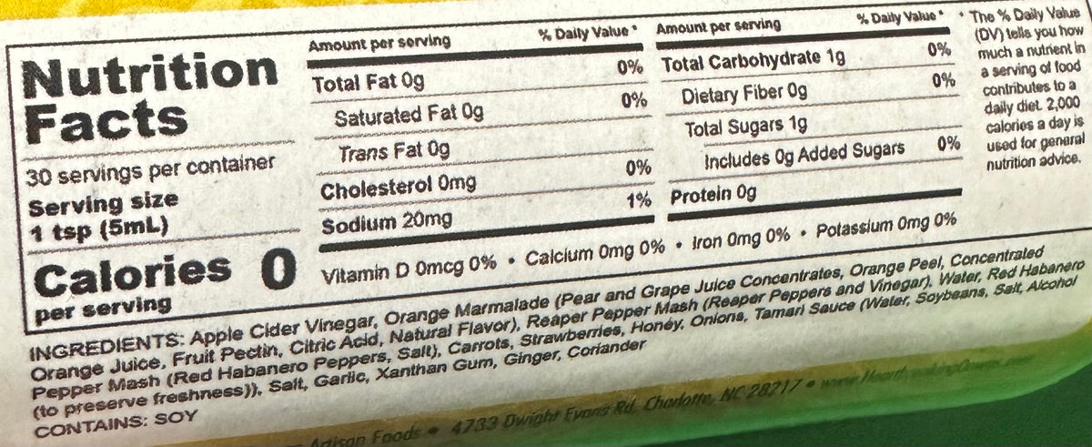 Heartbreaking Dawns Fervor Reaper Chile Hot Sauce