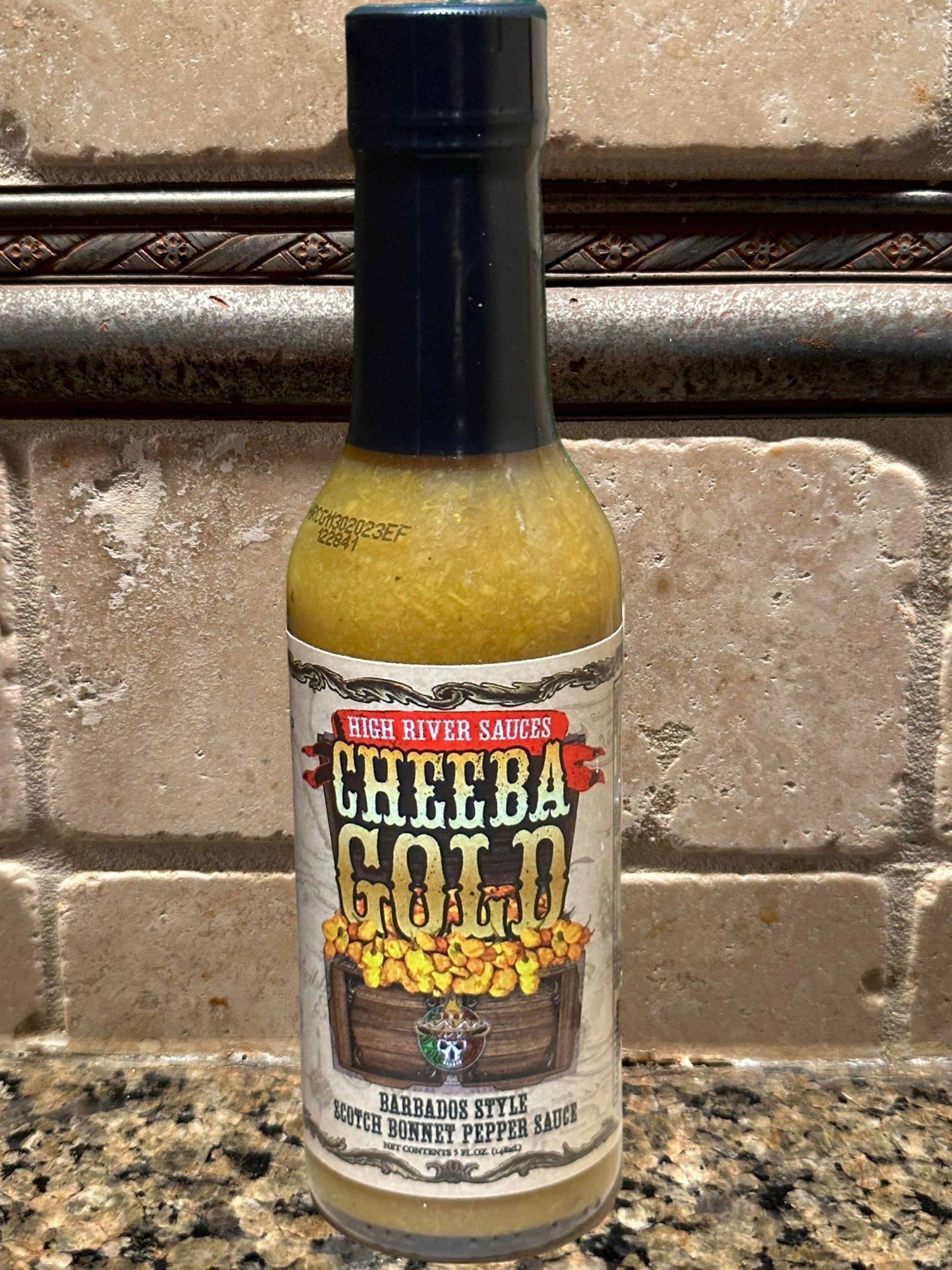 High River Sauces Cheeba Gold Hot Sauce