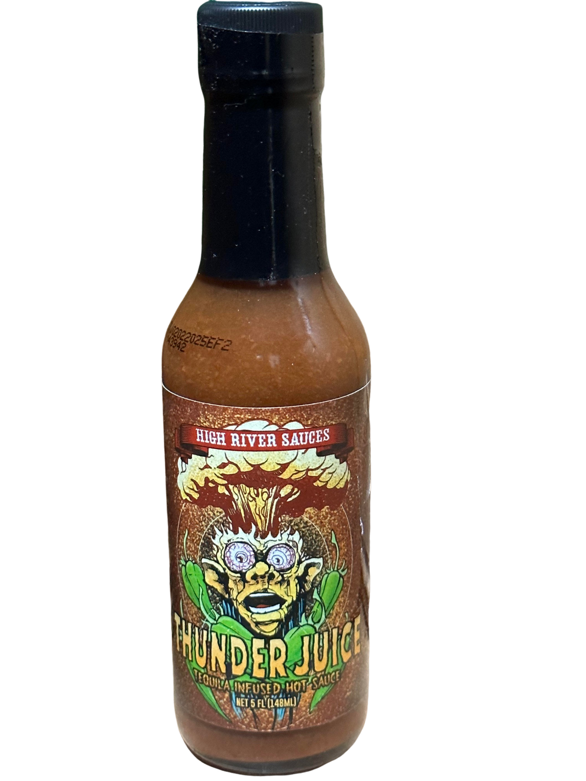 High River Sauces Thunder Juice Hot Sauce (No Sodium)