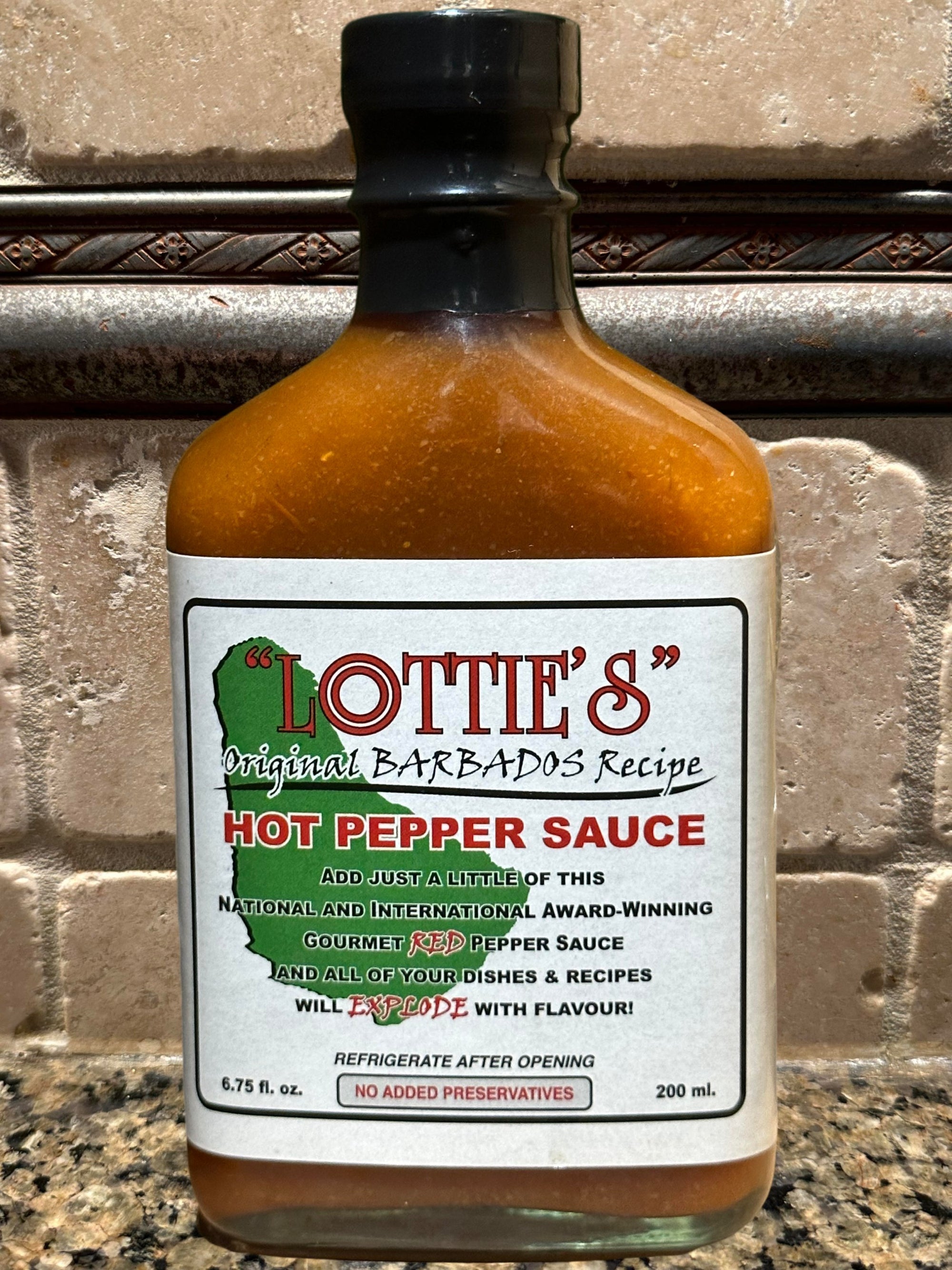 Lottie's Original Barbados Hot Pepper Sauce
