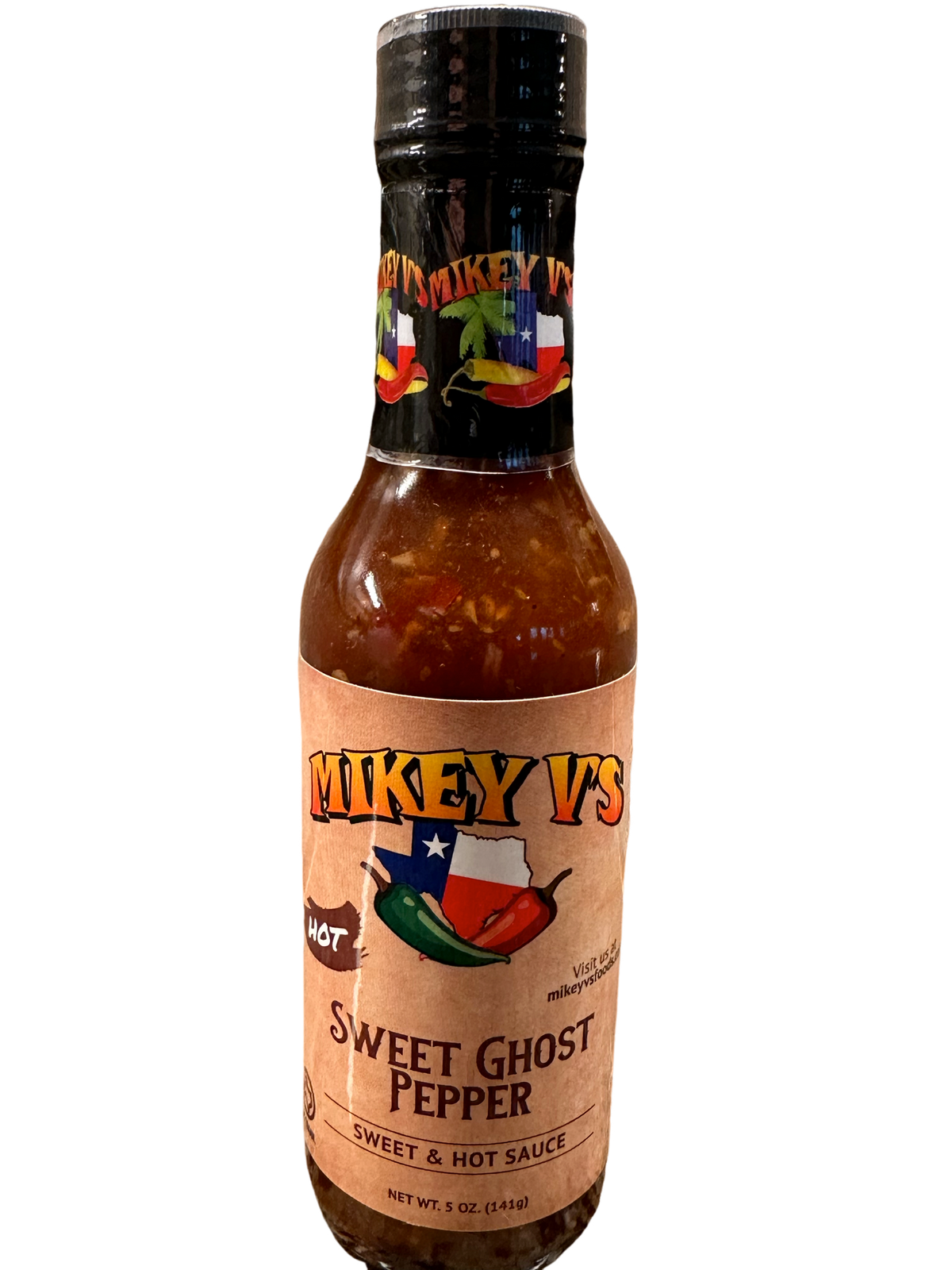 Mikey V&#39;s Sweet Ghost Pepper Hot Sauce