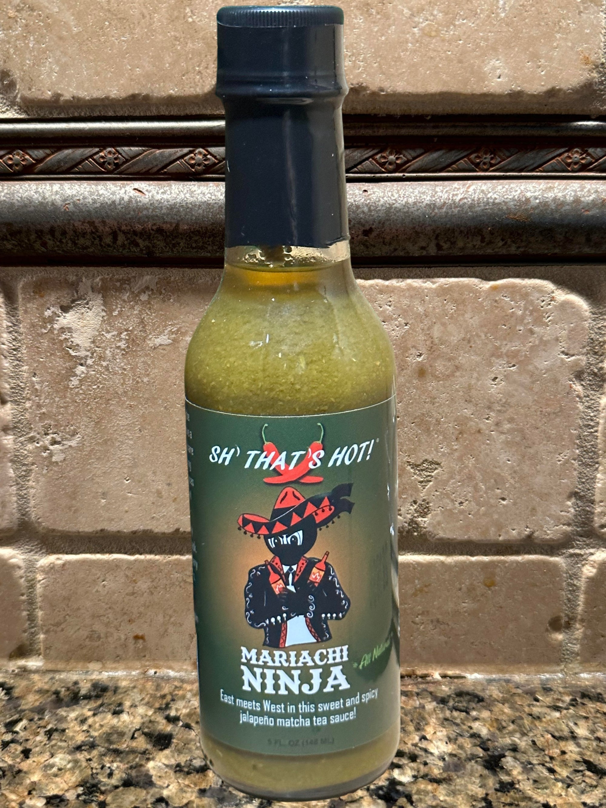 Sh' That's Hot! Mariachi Ninja Hot Sauce (No Sodium)