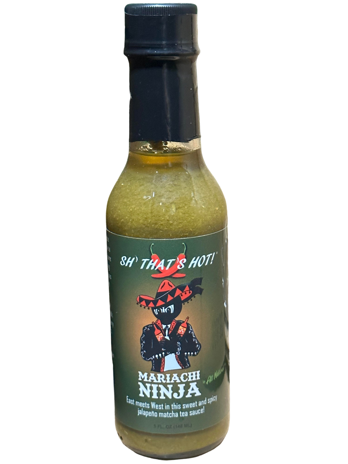 Sh&#39; That&#39;s Hot! Mariachi Ninja Hot Sauce (No Sodium)