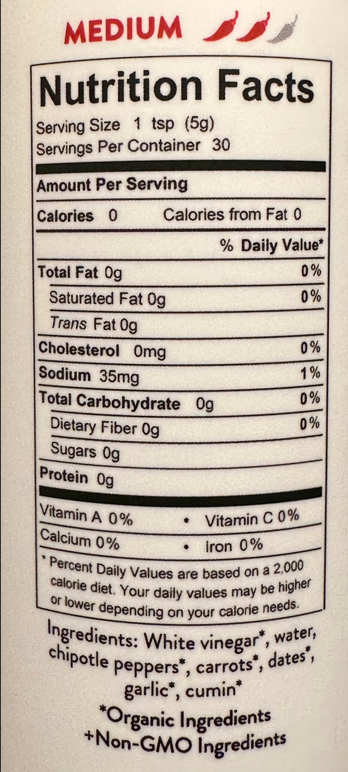 Seed Ranch Smoked Jalapeño Hot Sauce