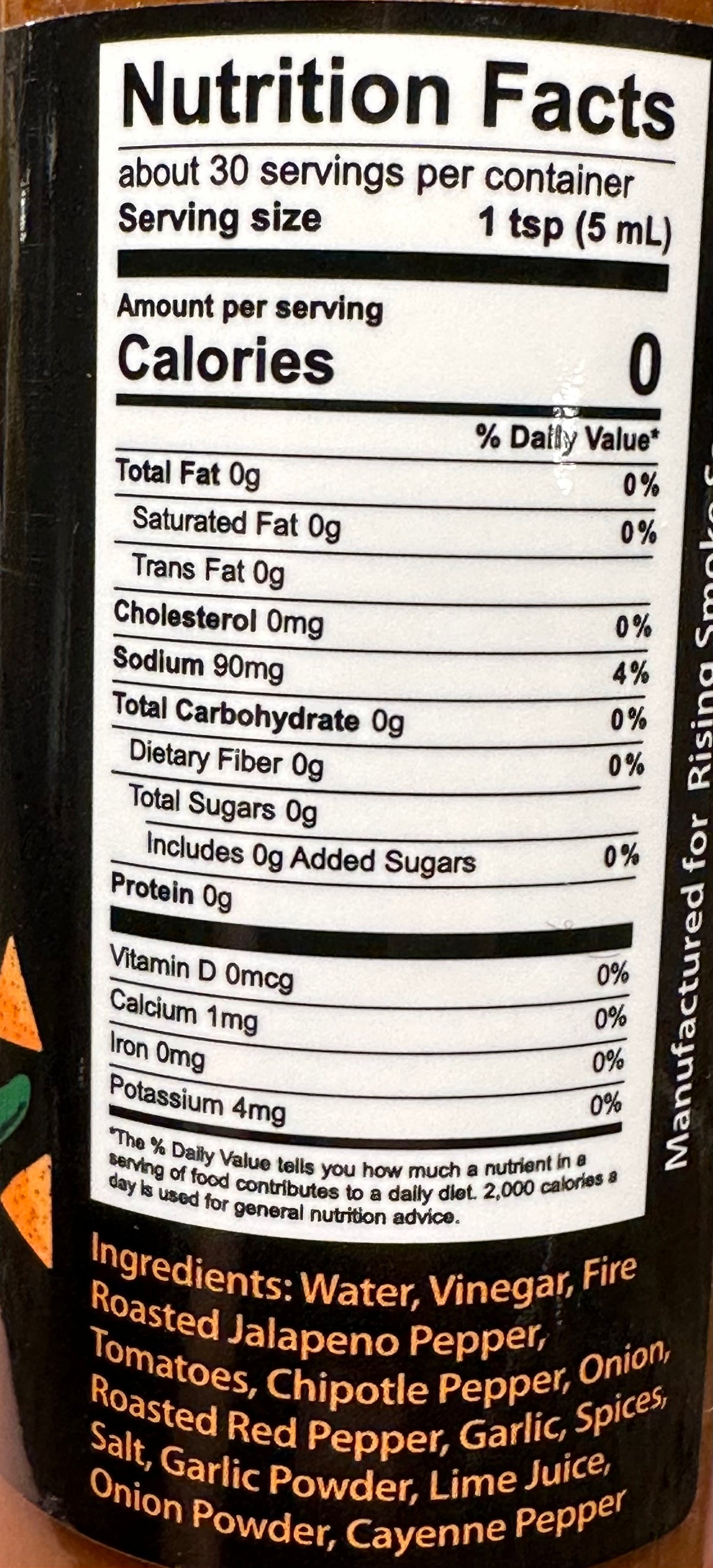 Rising Smoke Buenos Nachos Hot Sauce