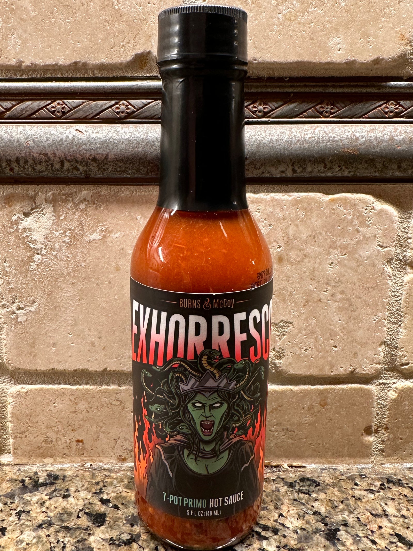 Burns & McCoy Exhorresco 7 Pot Primo Hot Sauce