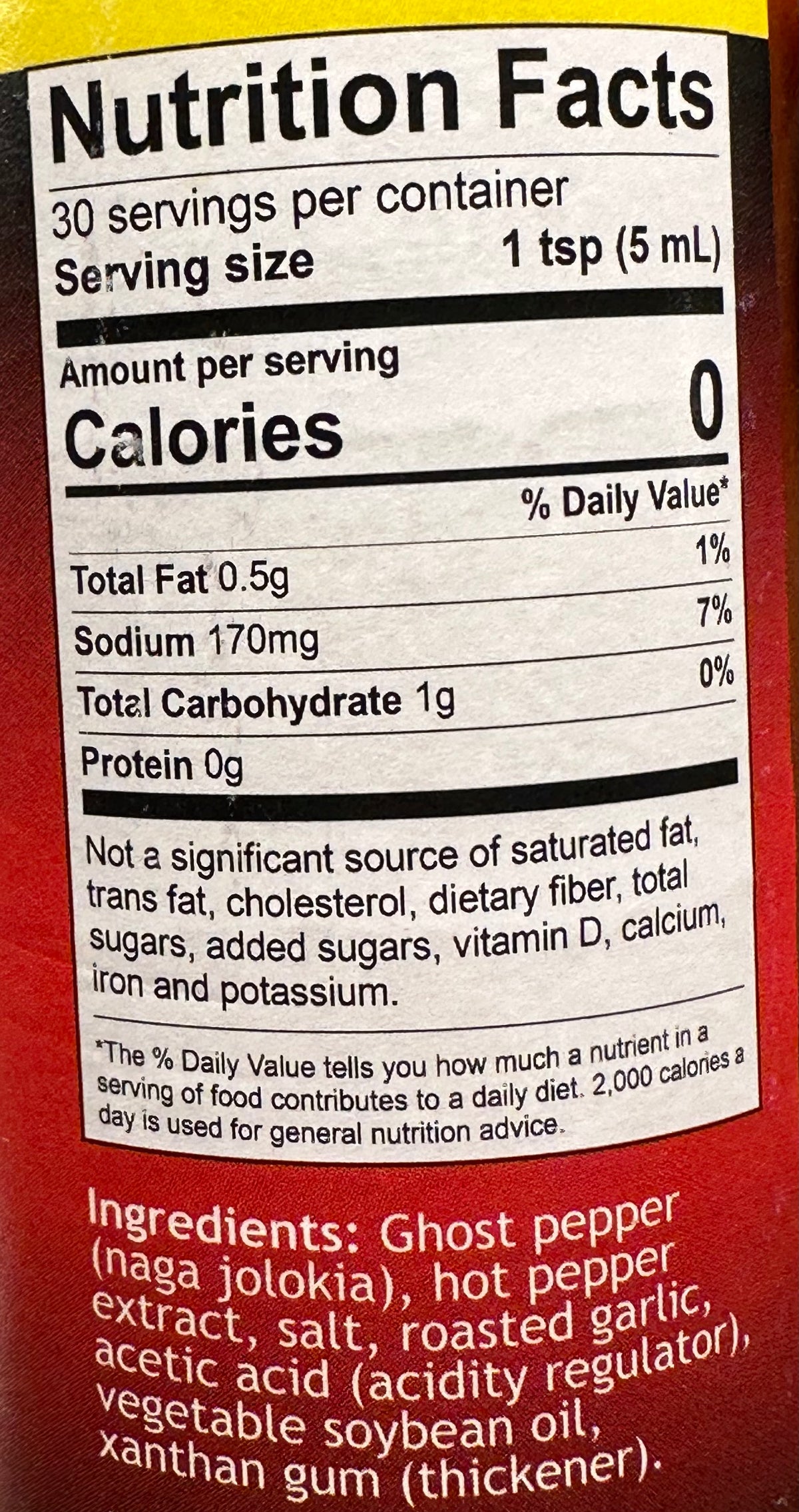 Dave&#39;s Gourmet Ghost Pepper Naga Jolokia Hot Sauce