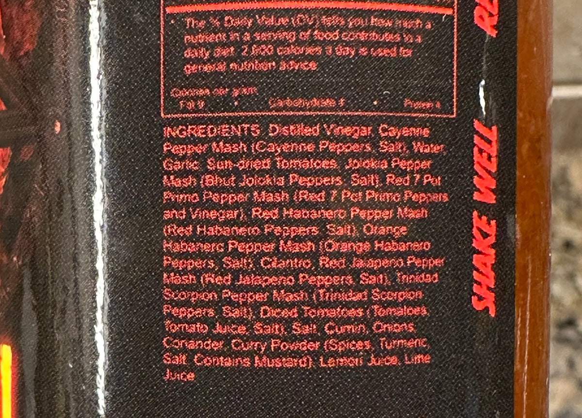 Hellfire Pure Hell Hot Sauce