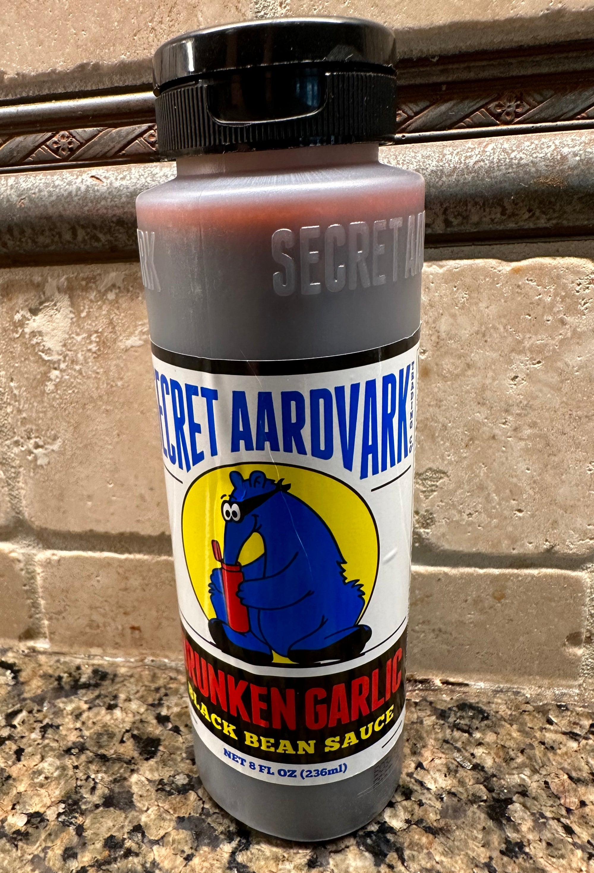 Secret Aardvark Drunken Garlic Black Bean Hot Sauce